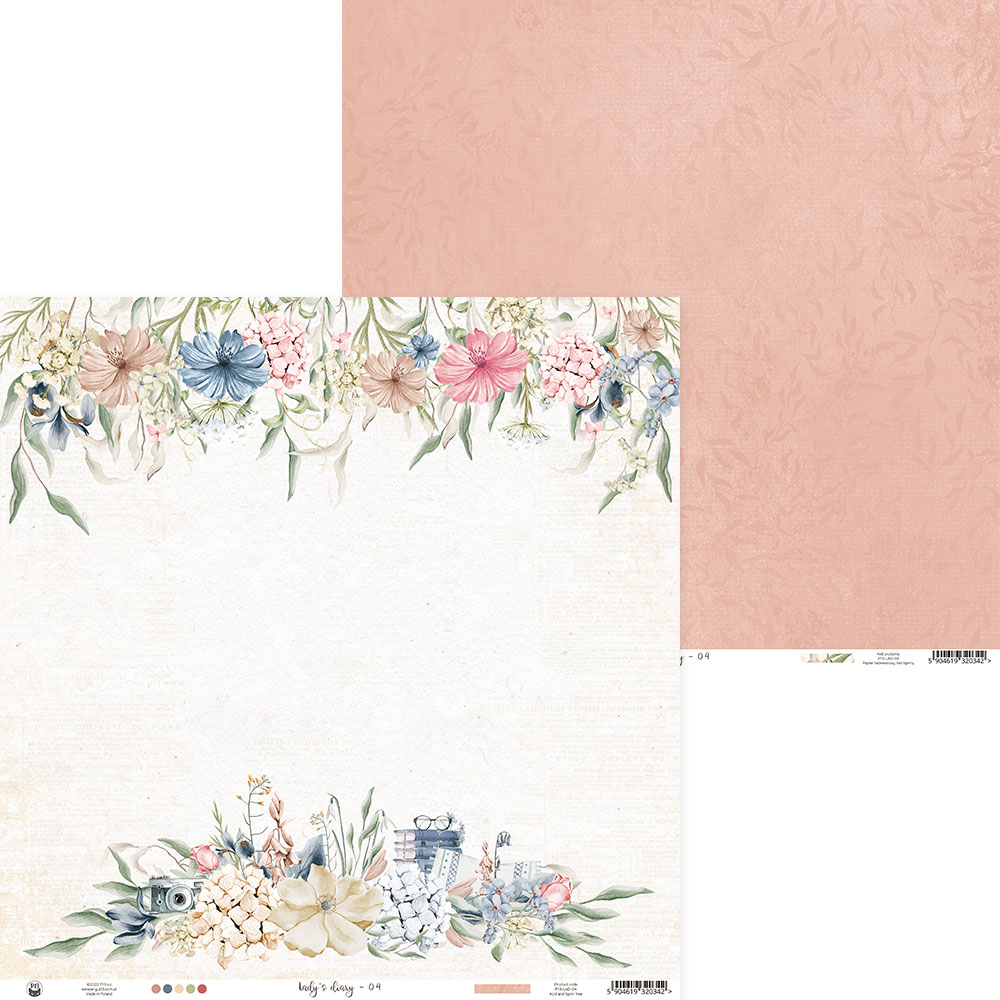 Bloco 12" Lady's Diary P13 Paper Products