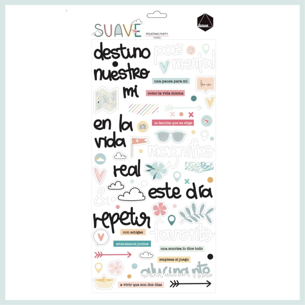 Puffy Stickers Suave Duna On