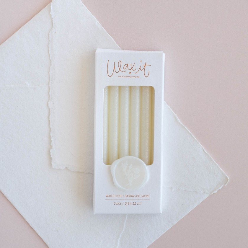 Barras Cera Lacre TRANSLUCENT Wax it