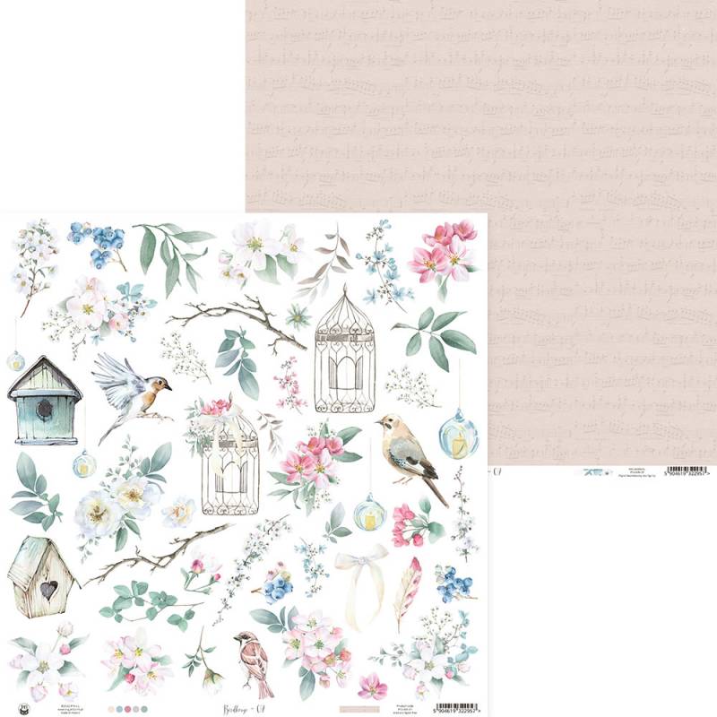 Bloco 12" Birdhouse P13 Paper Products
