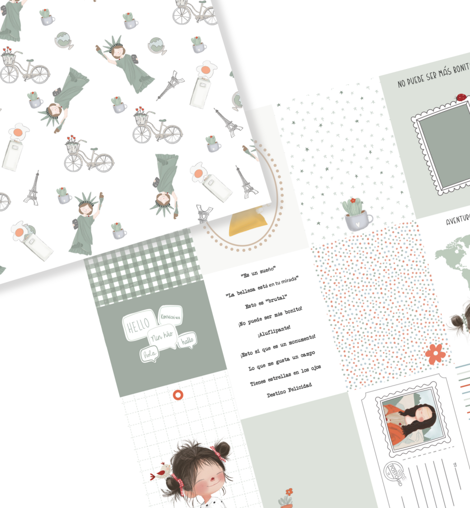 Bloco Papéis Destino Felicidad Mariquilla