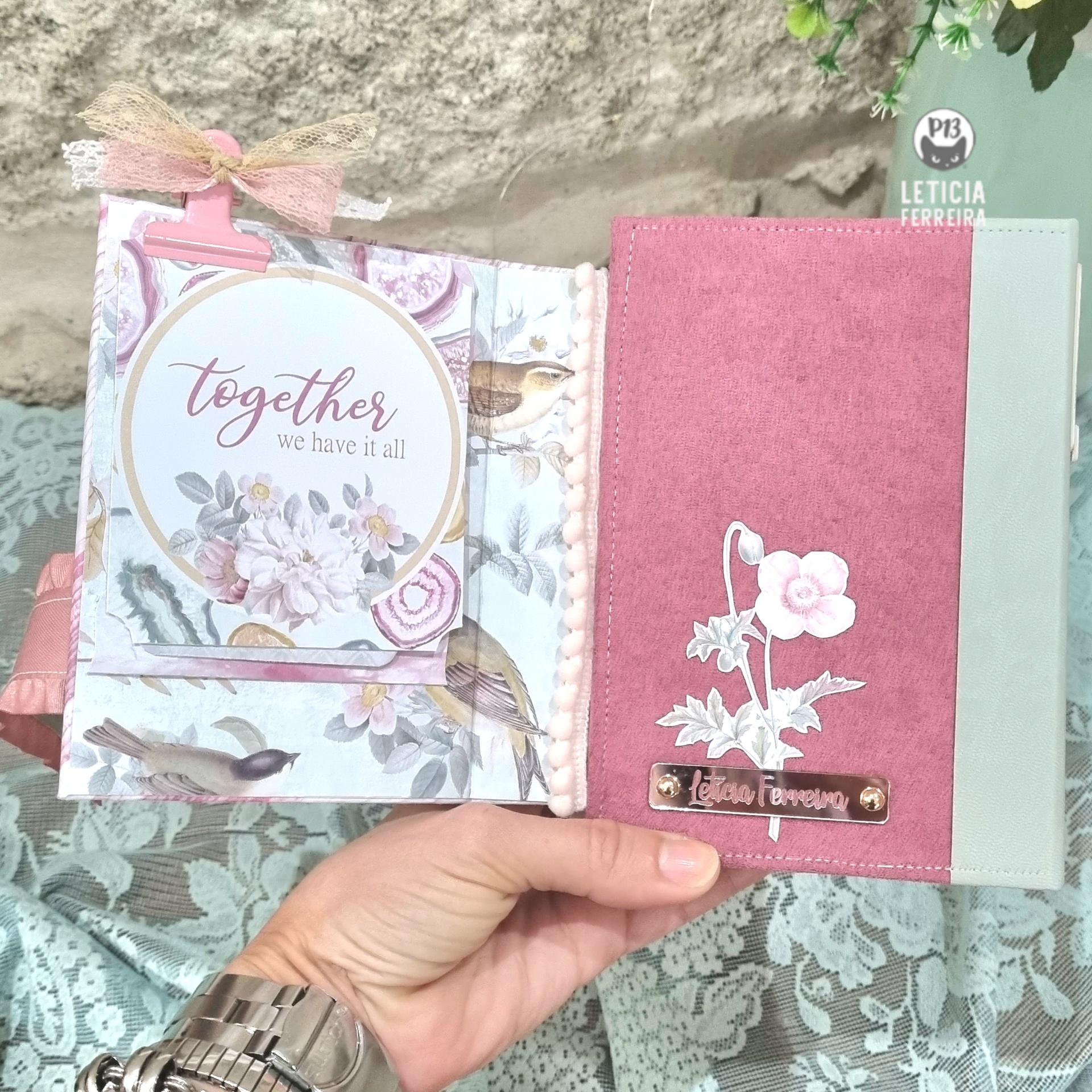 Álbum Fotos Scrapbook Bird Wings