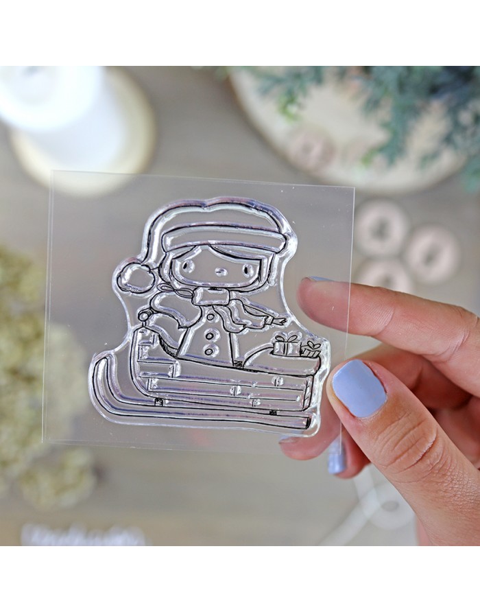 Carimbo Trenó Mazapán Alua Cid