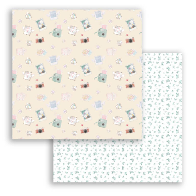 Stack papéis 12" dupla face | Chibi, Paraes