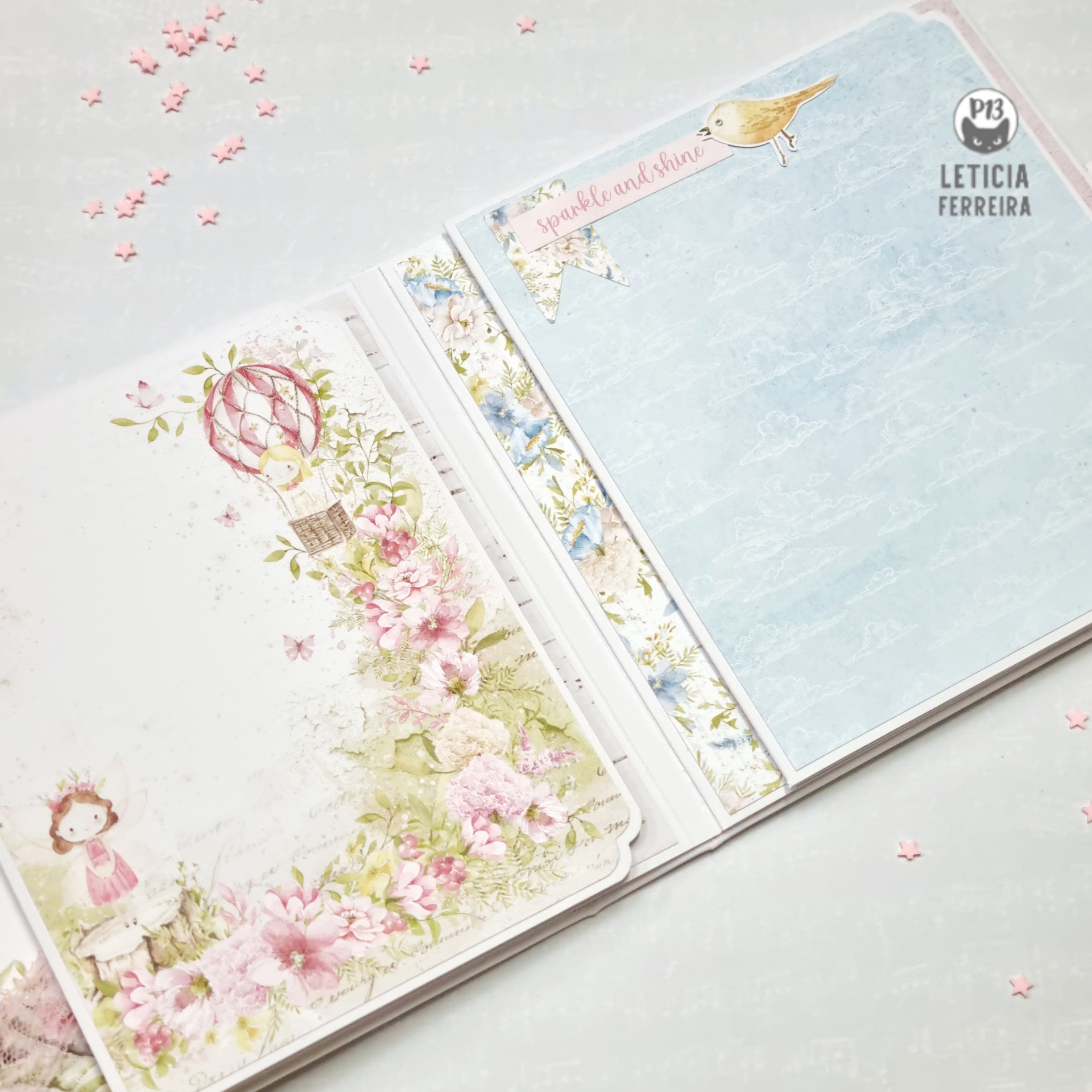 Álbum Fotos Scrapbook Believe in Fairies