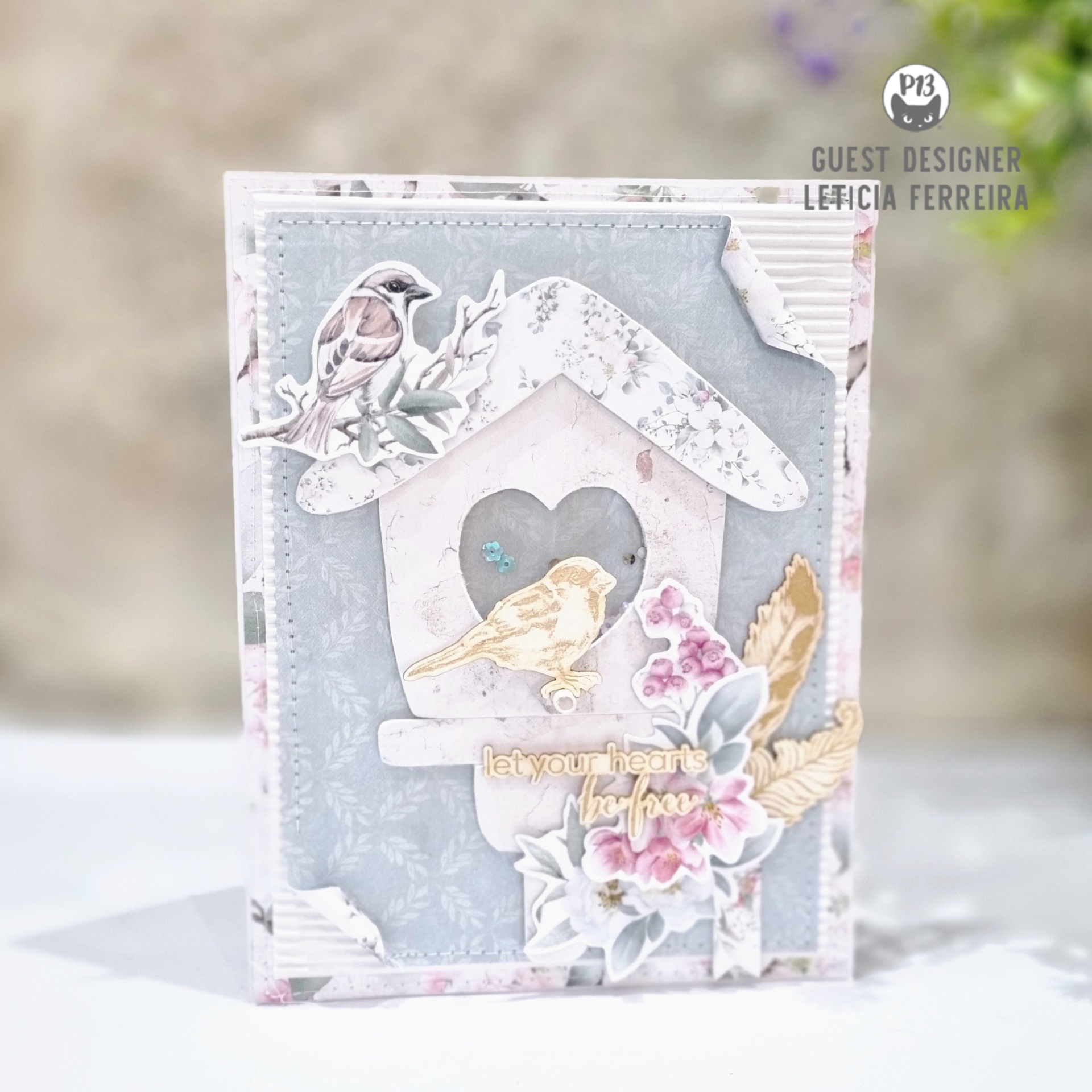 Tutorial Online Cardmaking Gaiola