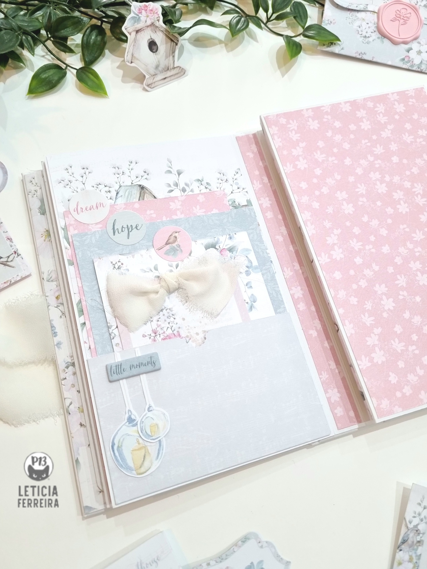 Álbum Fotos Scrapbook “Welcome to Our Nest”