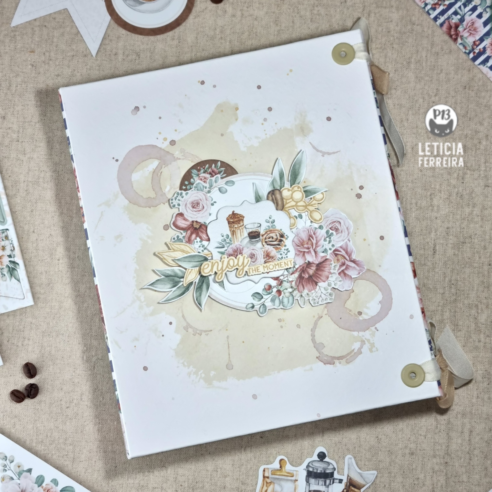 Álbum Fotos Scrapbook Coffee Lovers