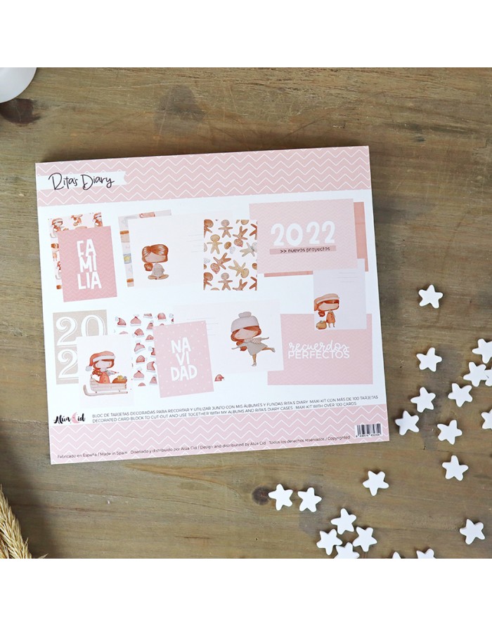 Bloco Cartões Ilustrados Mazapán Alua Cid