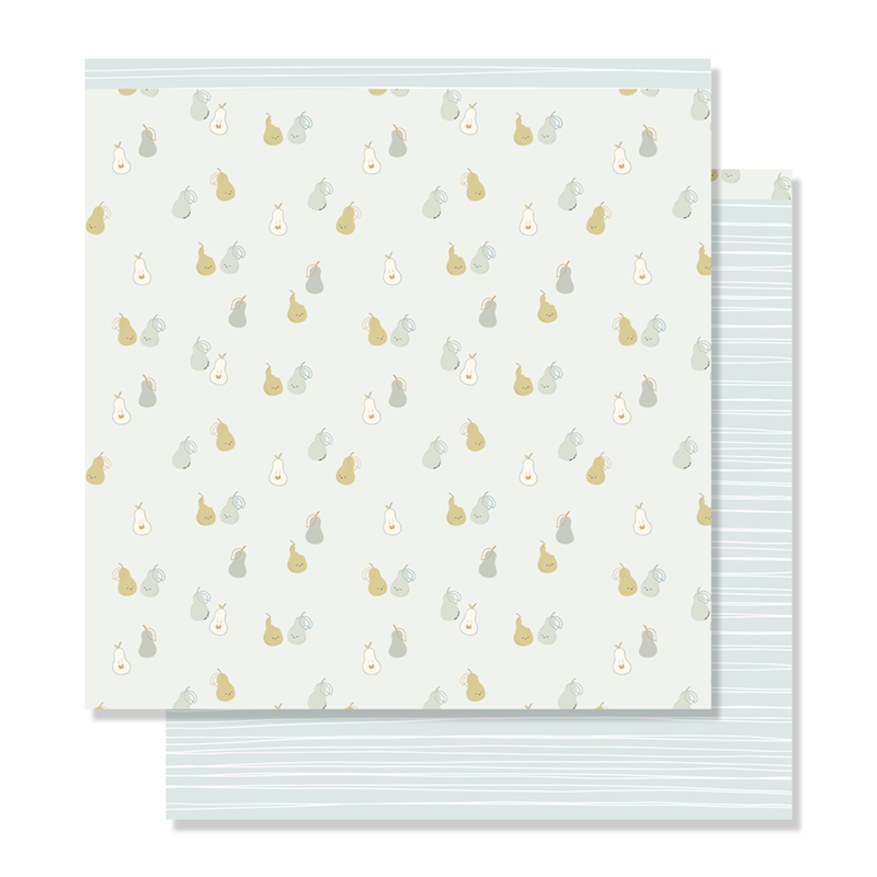 Stack 24 papéis uma face Hello Lora Bailora