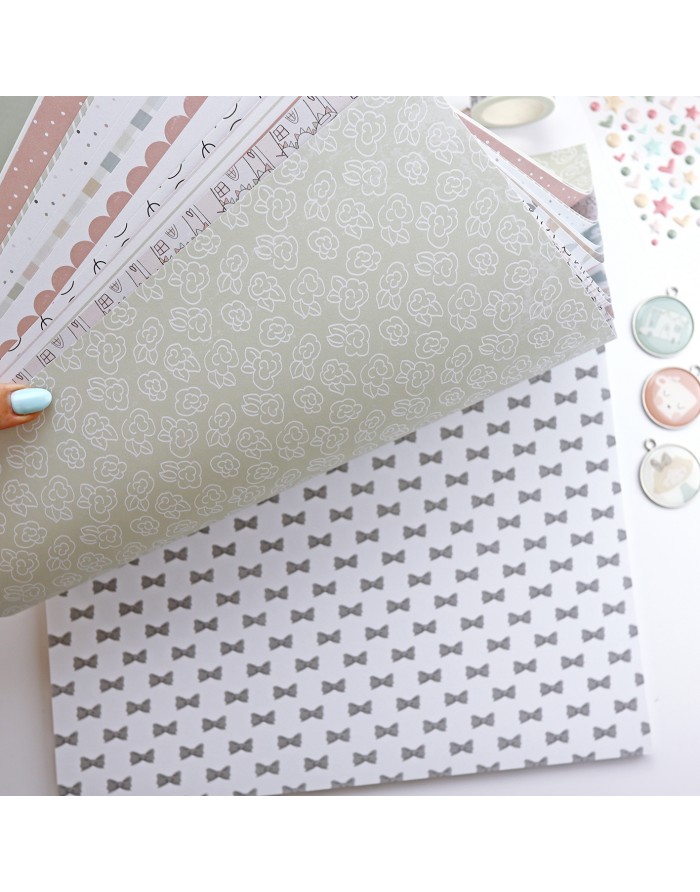 Stack Papéis 12" CeliAlice Alua Cid