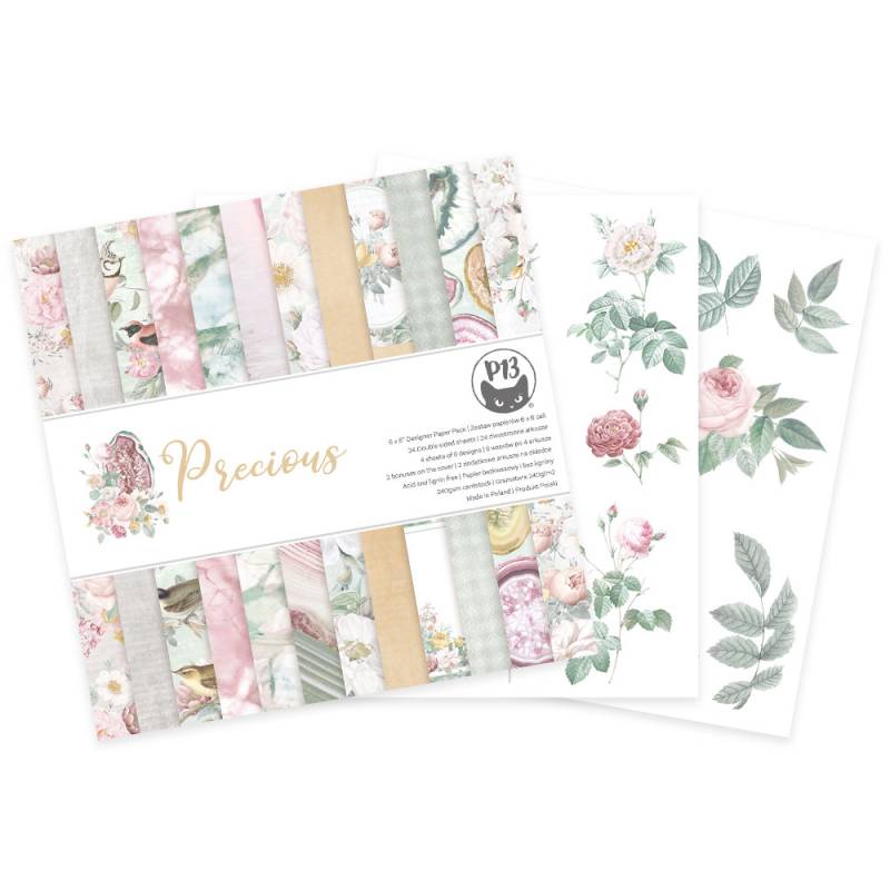 Bloco 6"x6" Precious P13 Paper Products
