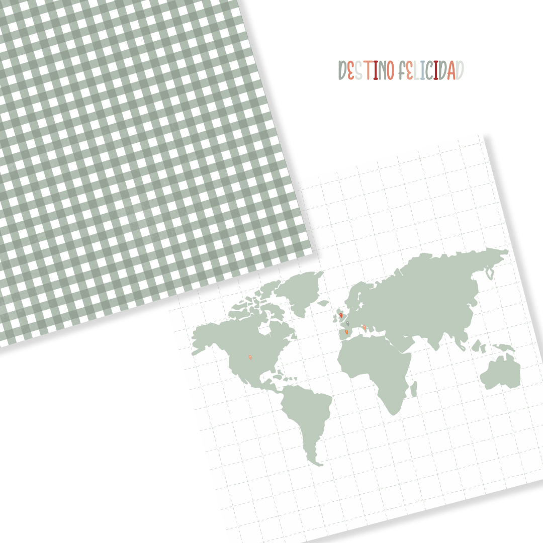 Bloco Papéis Destino Felicidad Mariquilla