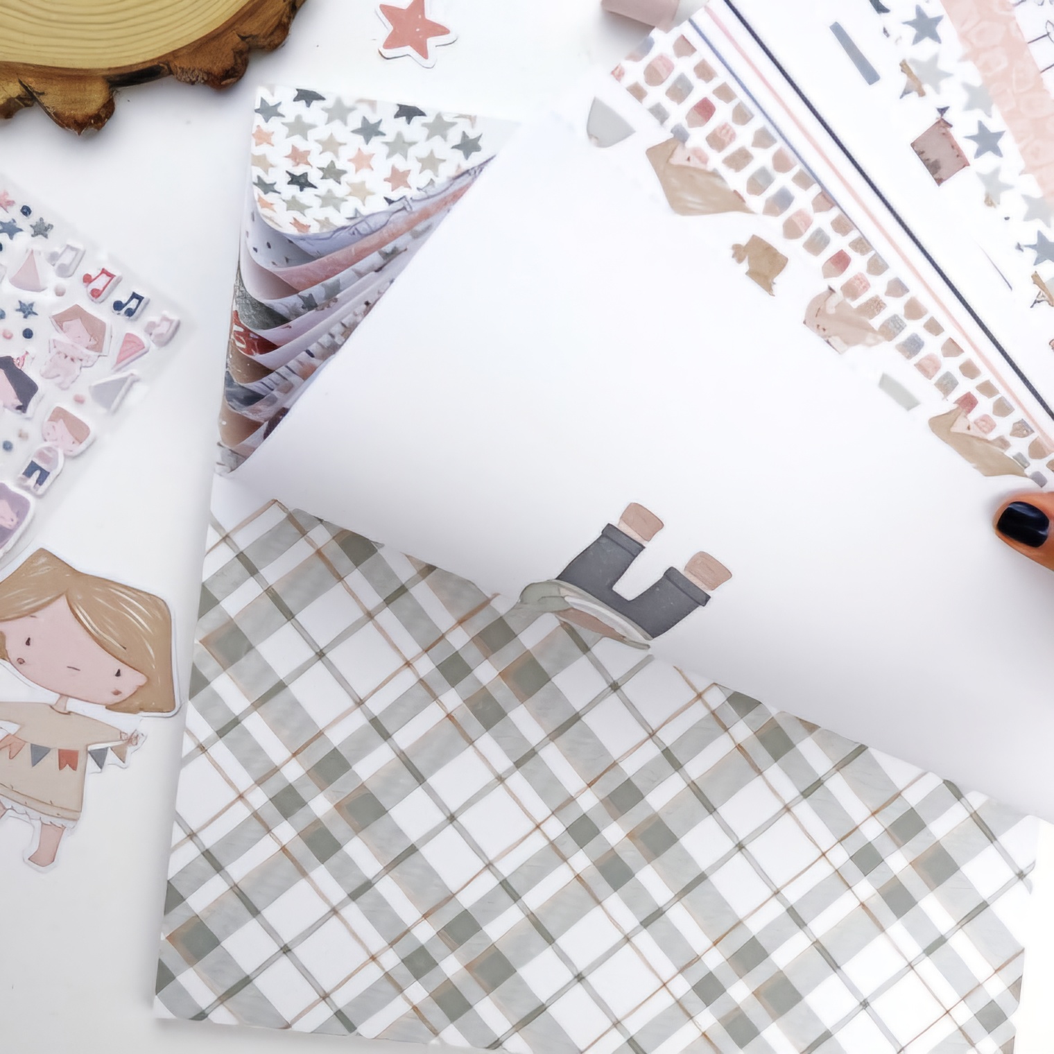 Bloco Papéis 12"×12" Ohana de Fiesta Alua Cid