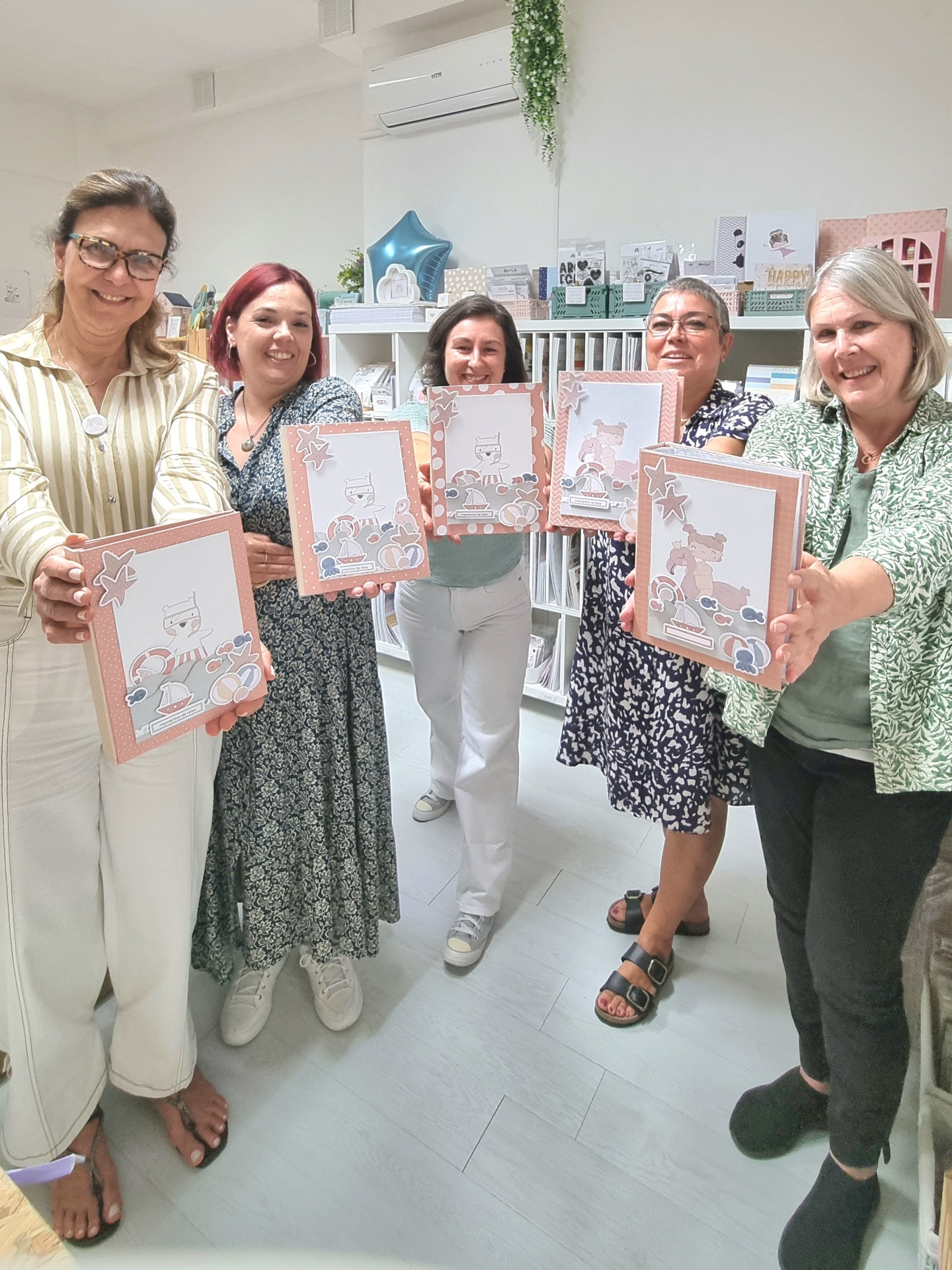 Workshop 13 de Setembro – Scrapbooking com a coleção Ohana en la playa da Alua Cid