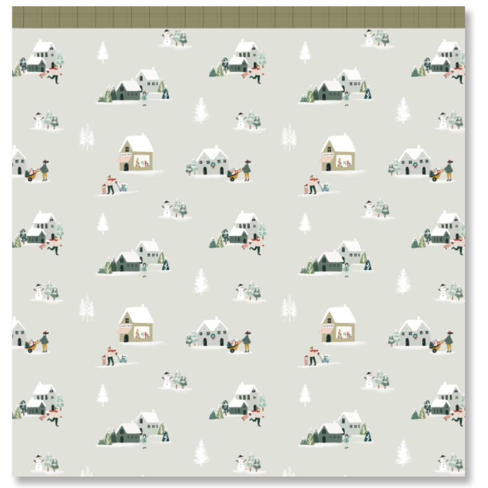 Bloco 24 Papéis 12" • Postcards Lora Bailora