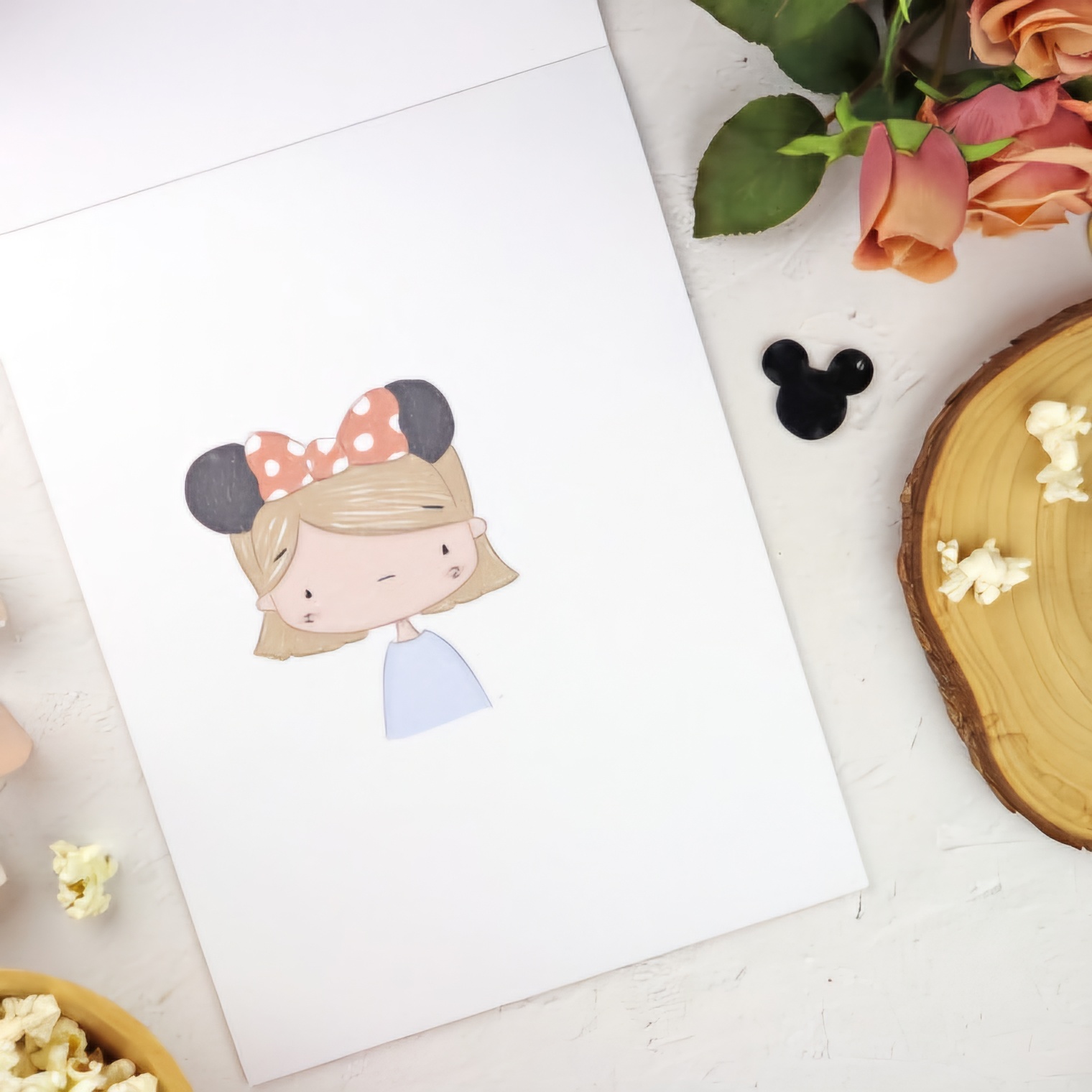 Bloco Papéis Ilustrações Fantasia Alua Cid