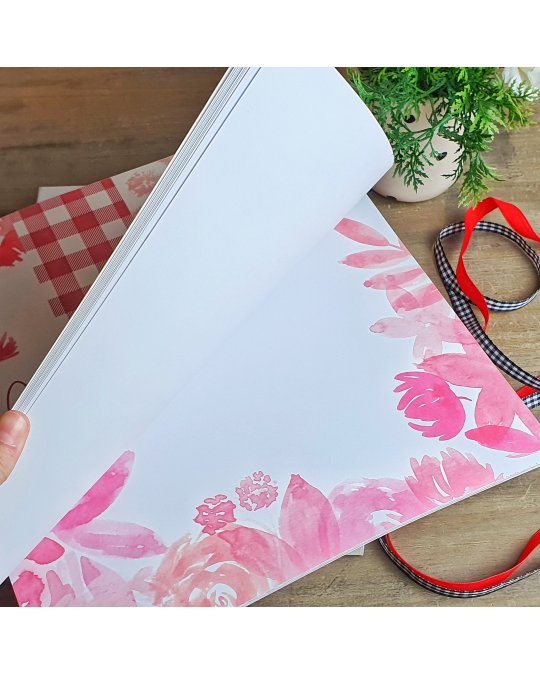 Bloco 12" Rouge Lacquered World