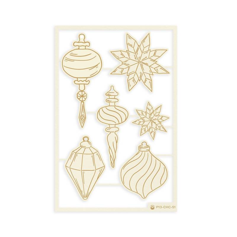 Chipboard Embellishments08 Christmas Charm P13 Paper Products