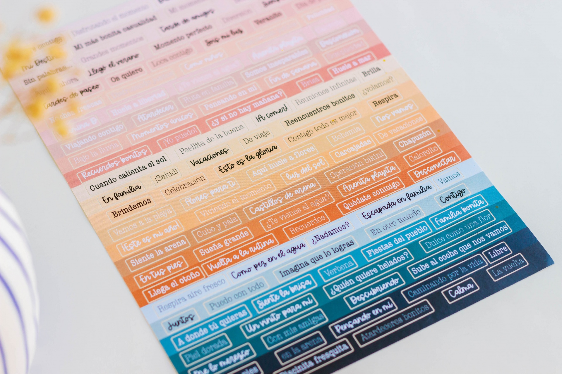 KIT Frases e Cartões | JASMINE, Gigis Lab