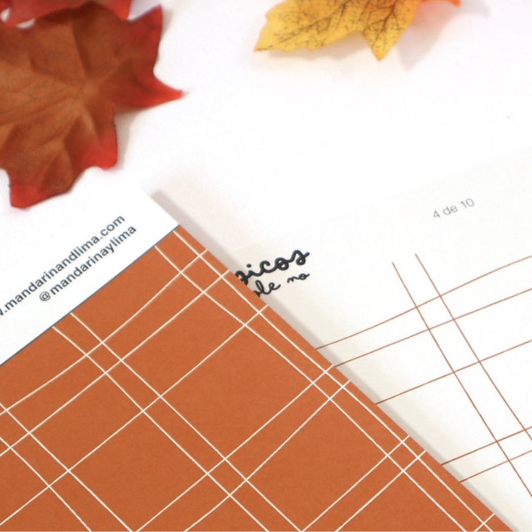 Papéis Básicos Al Cole No MandarinaLima