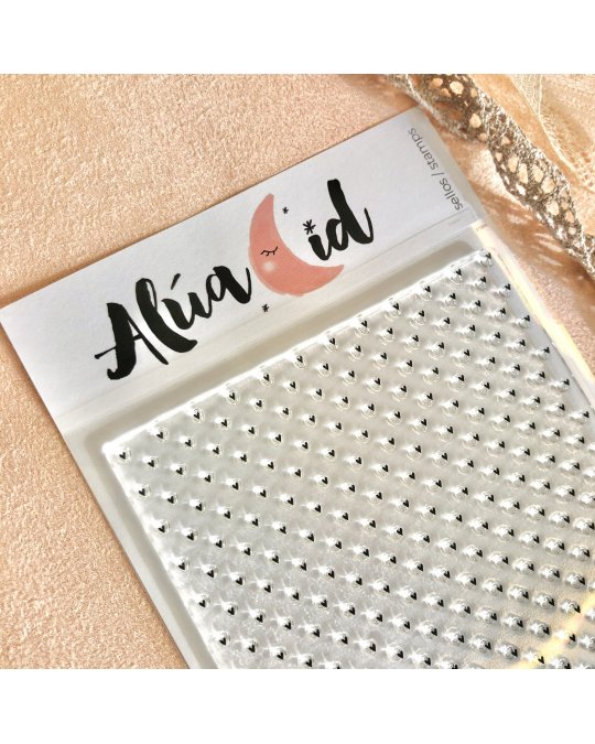 Carimbo de Fundos Corações | Toffee, Alua Cid