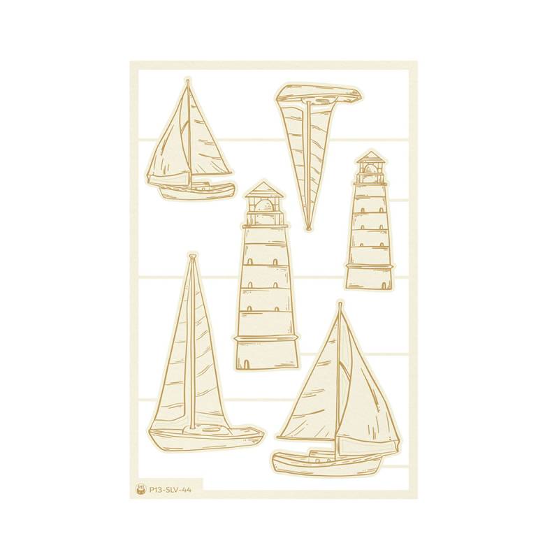 Chipboard 01 Barcos SEA LA VIE P13 Paper Products
