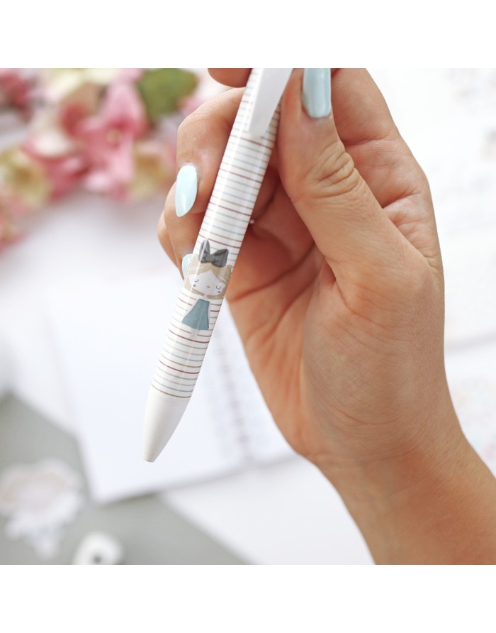 Caneta Riscas Alice CeliAlice Alua Cid