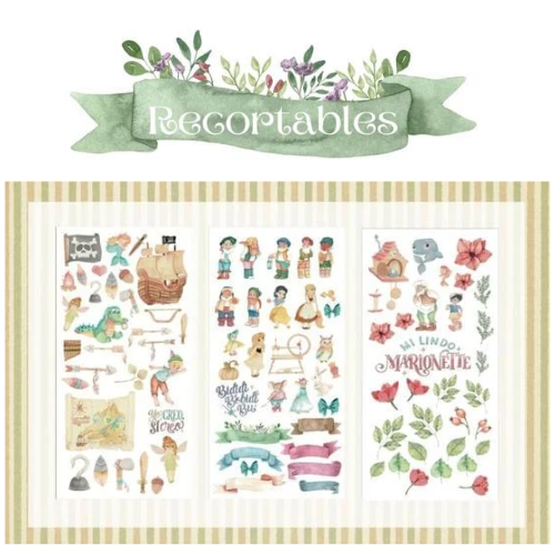 Set Recortavéis Cuéntame un Cuento Alazne Vales