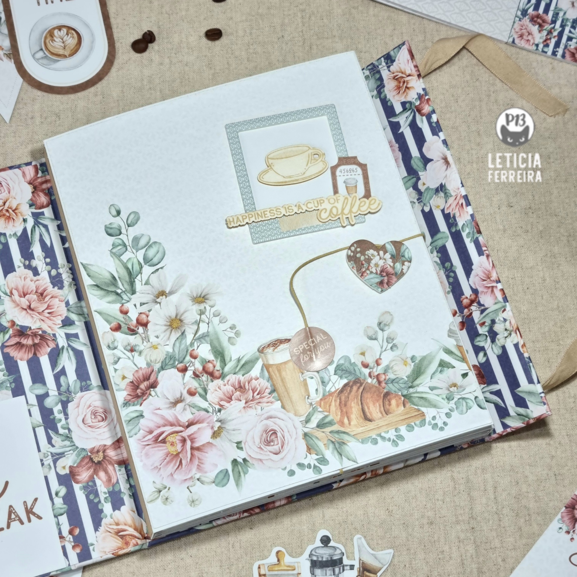 Álbum Fotos Scrapbook Coffee Lovers