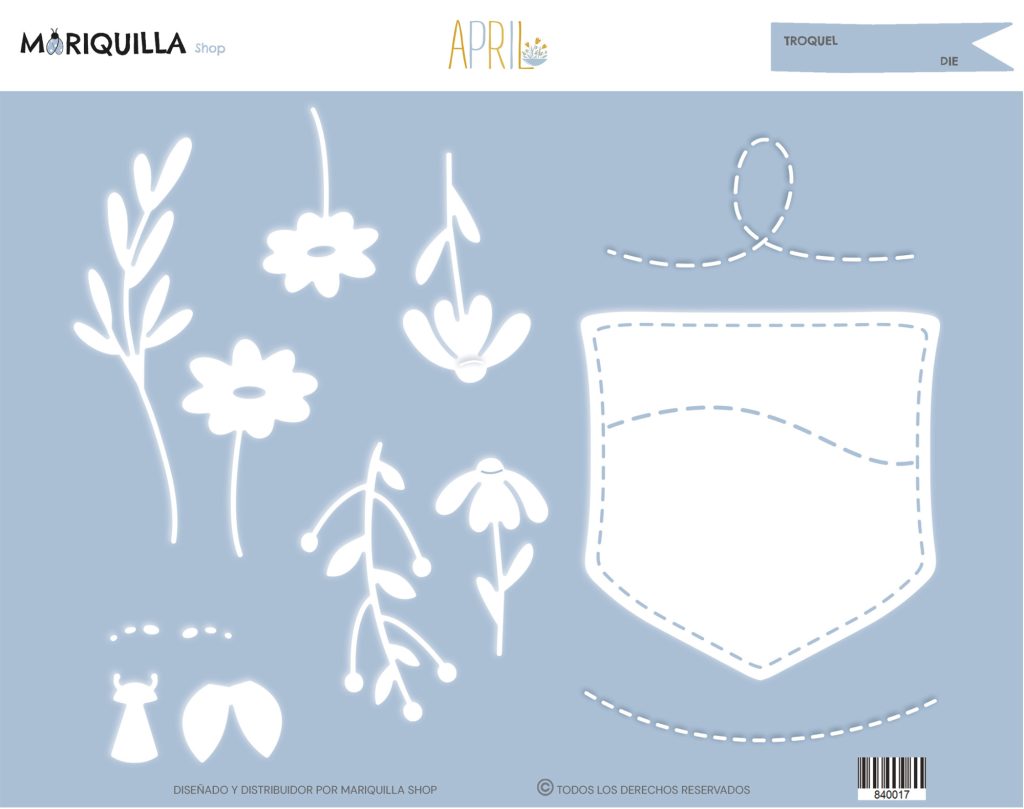 Cortante Bolso ABRIL Mariquilla