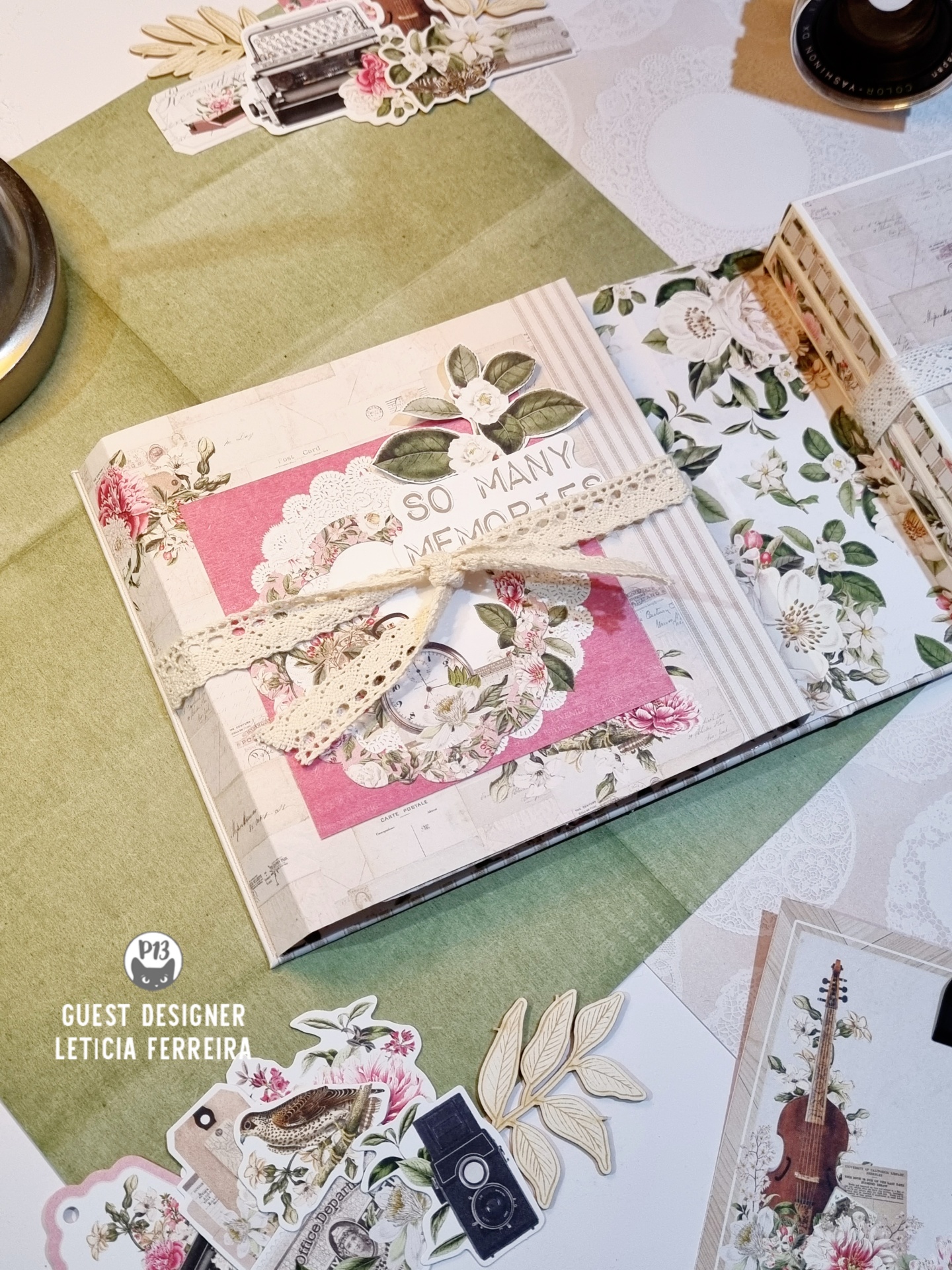 Álbum Fotos Scrapbook Dear Love