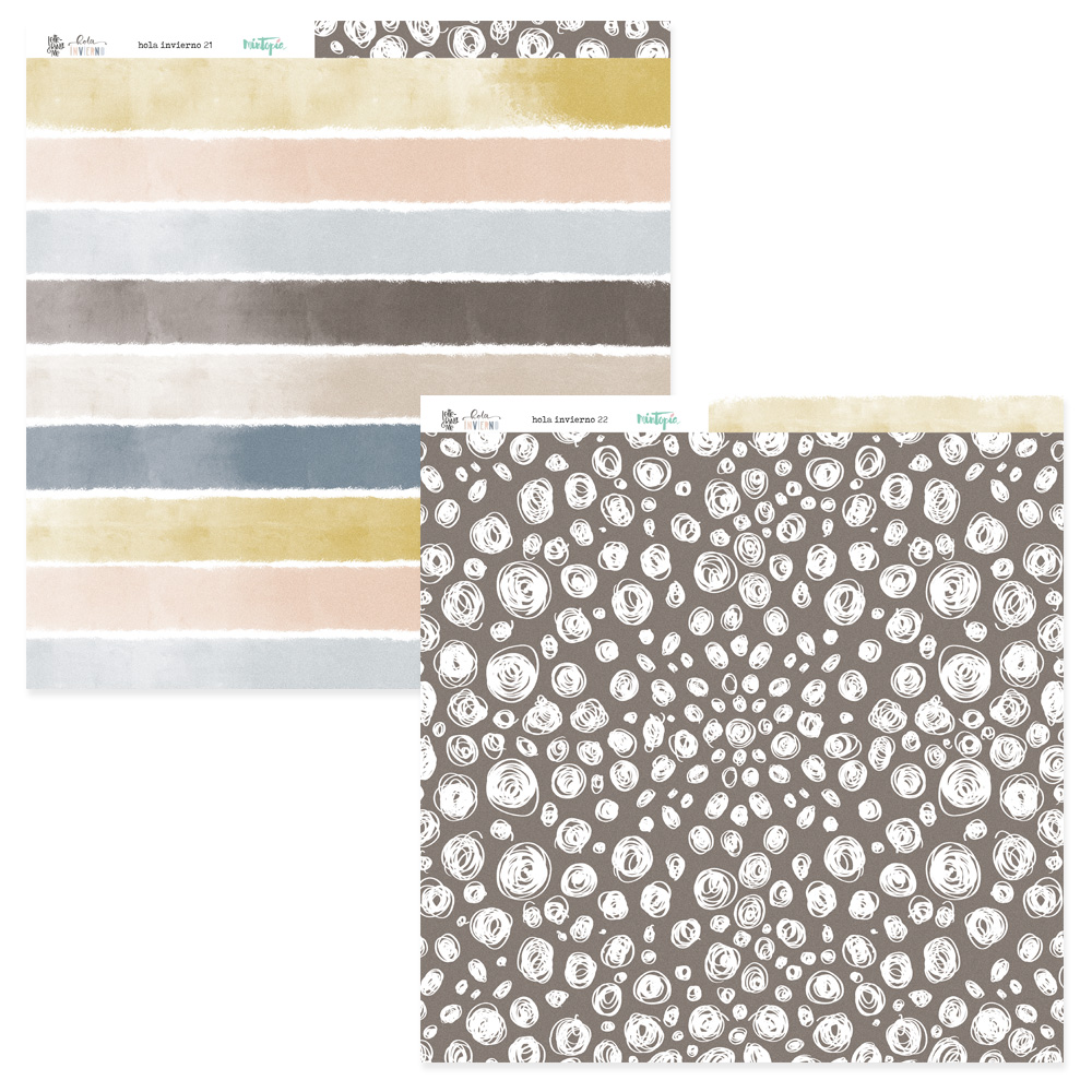 Stack 12"x12" Hola Invierno Mintopia