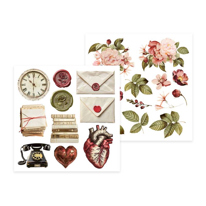 Bloco 6"x6" Love Stories P13 Paper Products