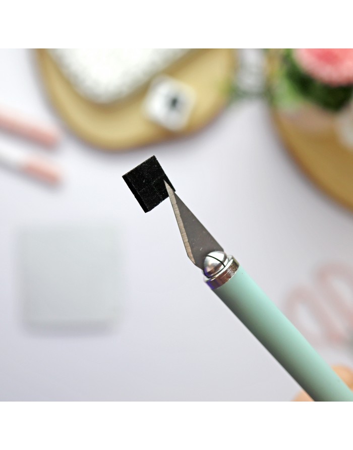 Fita Cola Foam 3D 5x5mm Preto