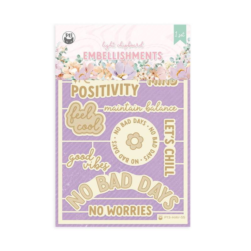 Chipboard Frases Have Fun P13 Paper Products