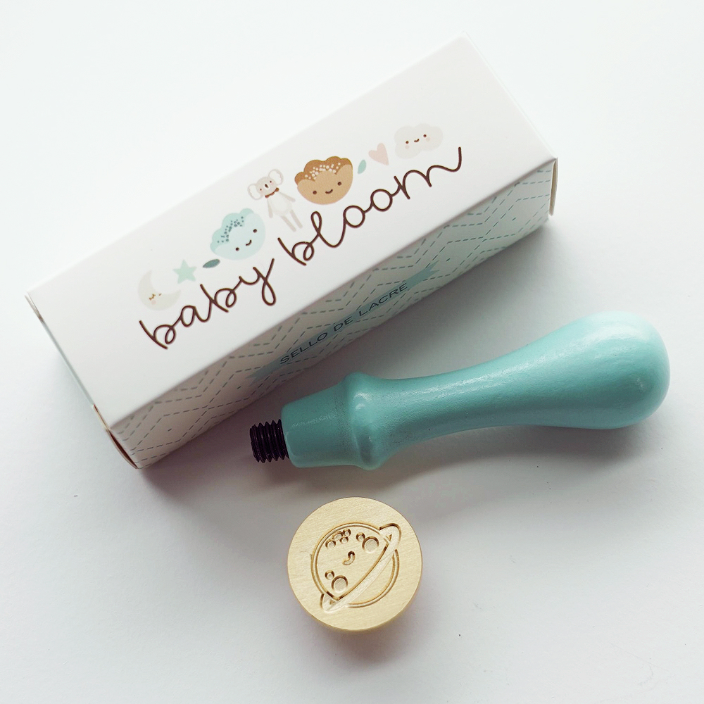 Carimbo Lacre SATÉLITE Baby Bloom Míntopia Studio