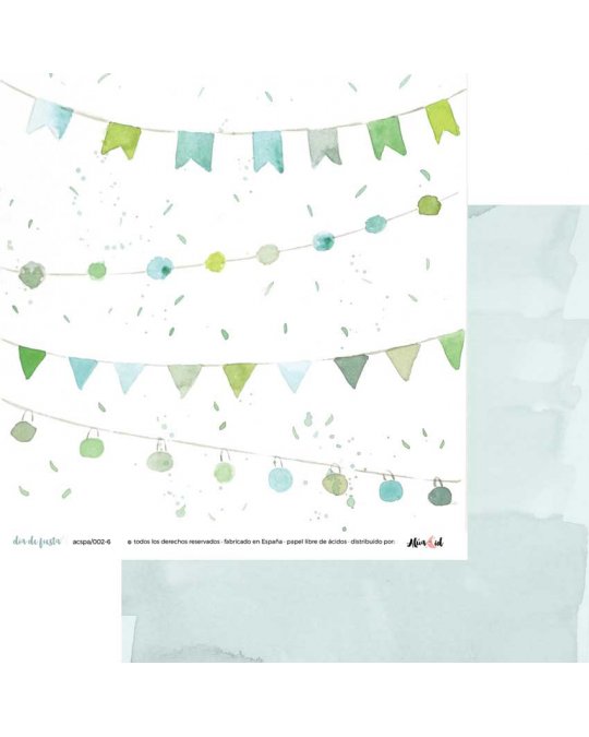 Kit Papéis DIA DE FIESTA, Alua Cid