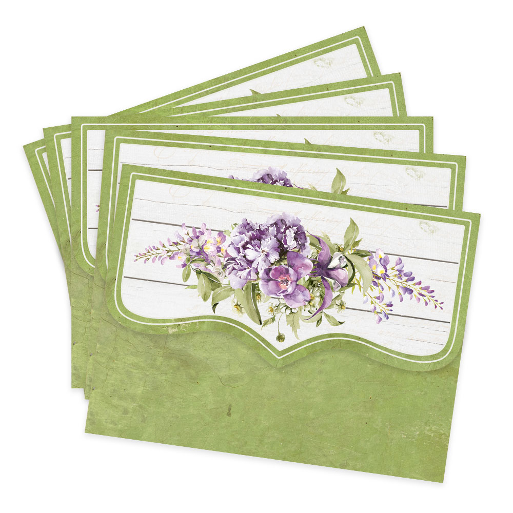 Set Mini Envelopes Secret Garden P13 Paper Products