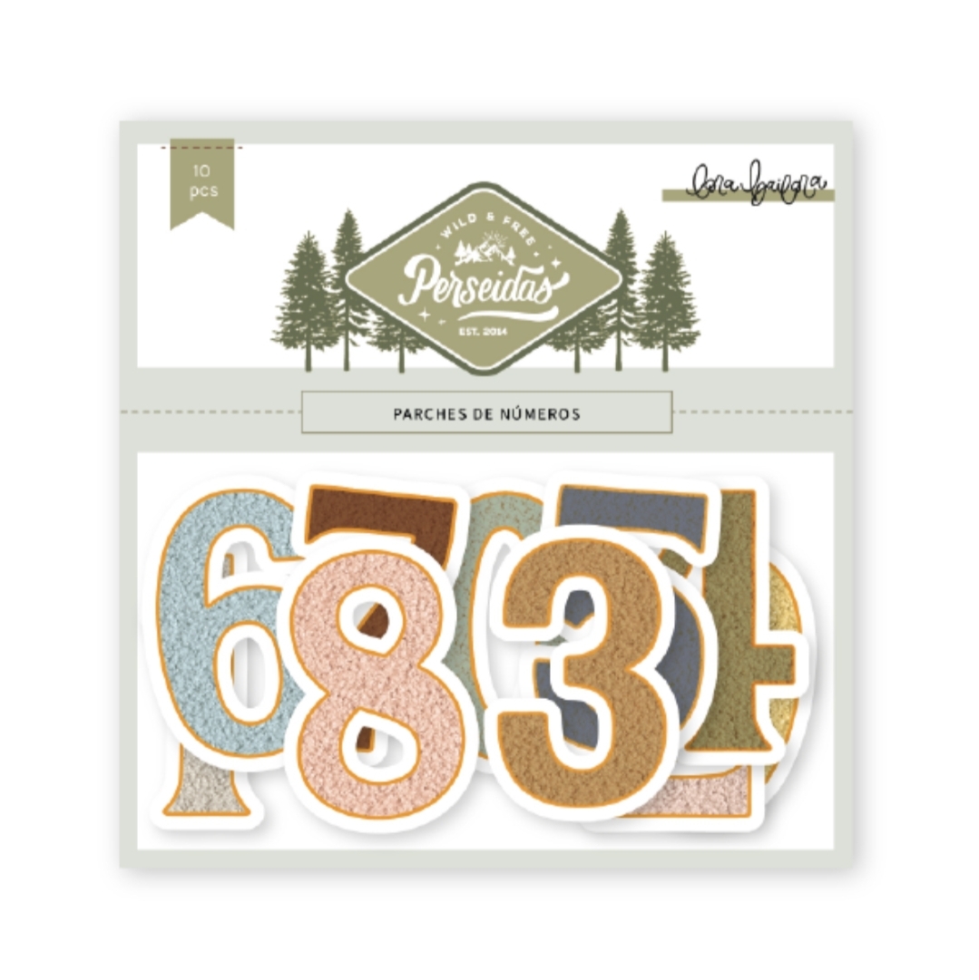 Patches Números Perseidas Lora Bailora