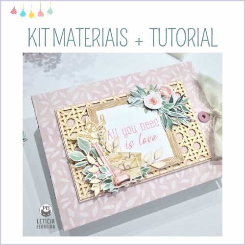 Kit Materiais e Tutorial Álbum "All You Need is Love"