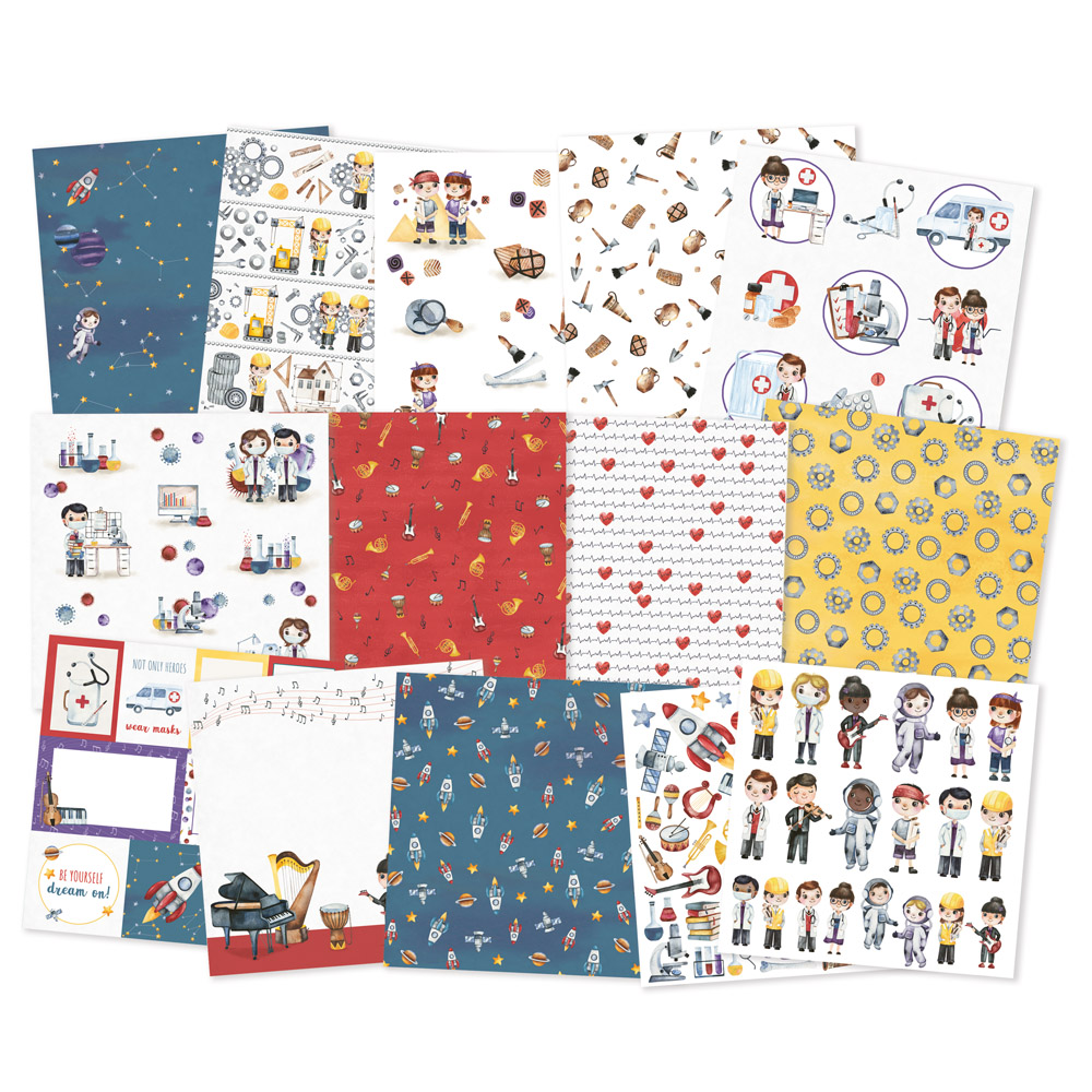 Bloco 12" You Can Be Anything P13 Paper Products