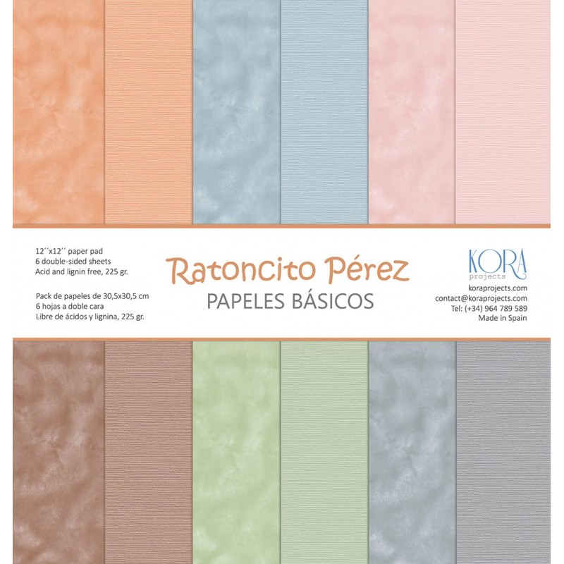 Kit Básicos Coleção Ratoncito Pérez Kora Projects