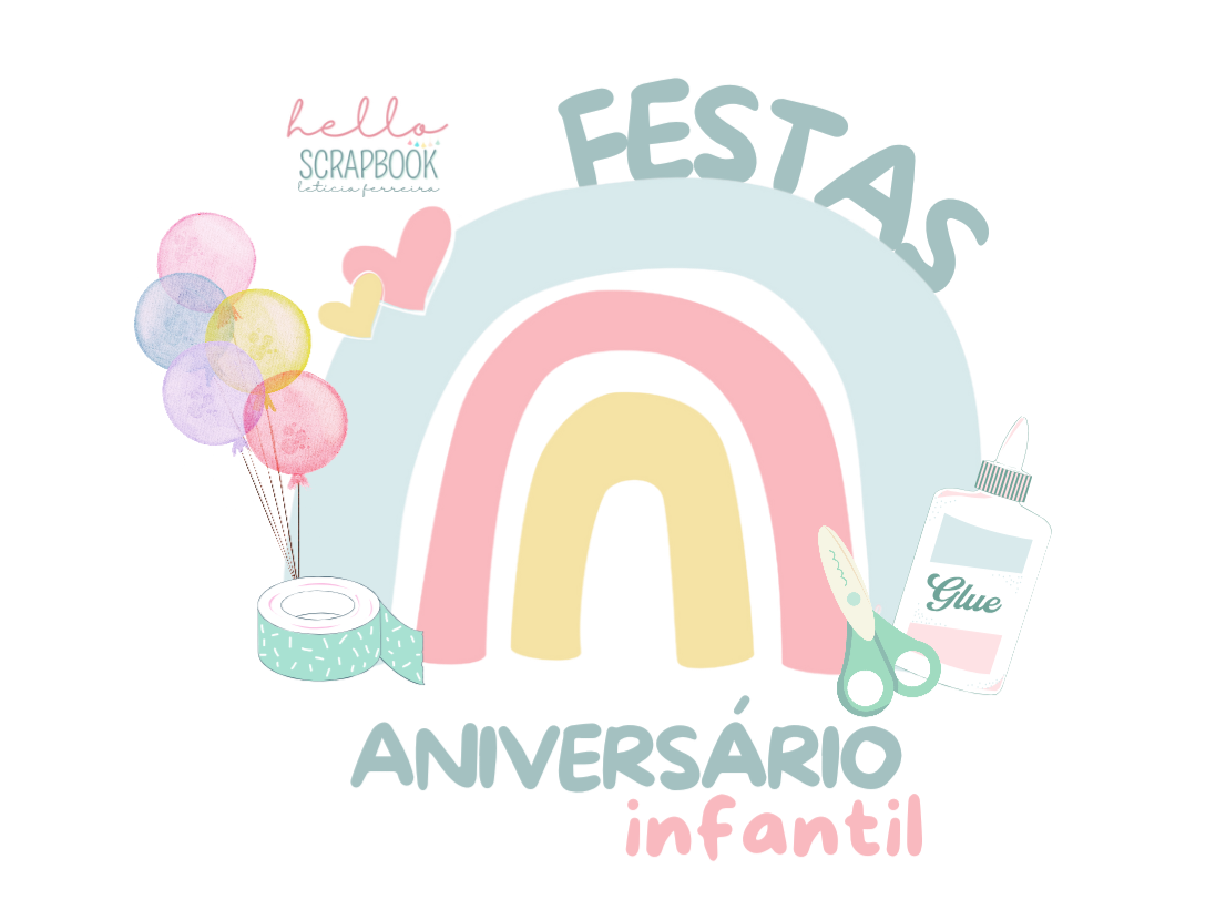 Festas Aniversário Scrapbook Infantil Festas Aniversário Scrapbook Infantil