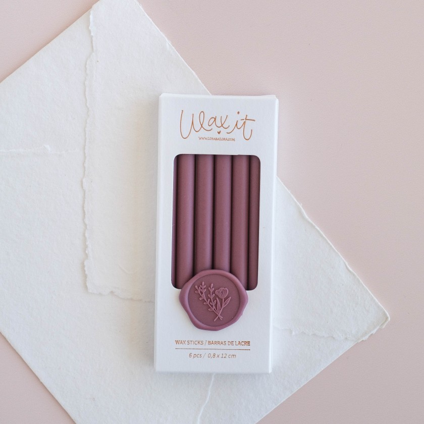 Barras Cera Lacre GRAPE Wax it