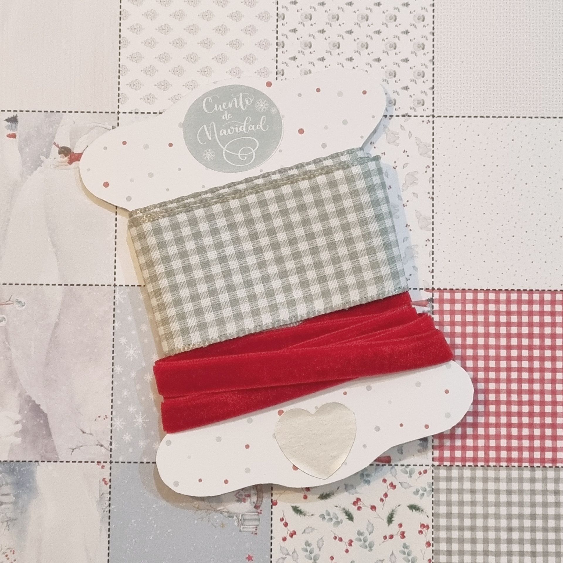 Set Fitas Cuento de Navidad Mandarina & Lima