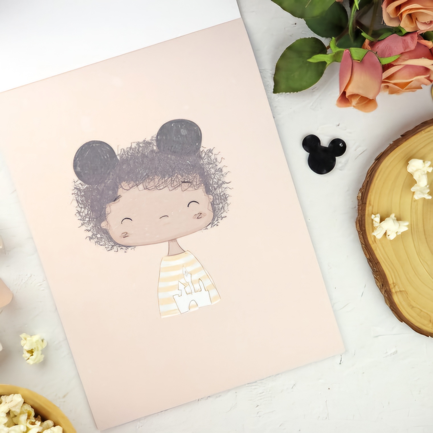 Bloco Papéis Ilustrações Fantasia Alua Cid