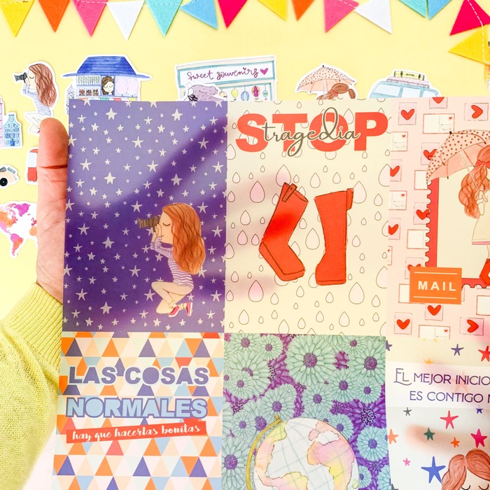 Set 5 Papéis Vegetais | Piccolina Brava II