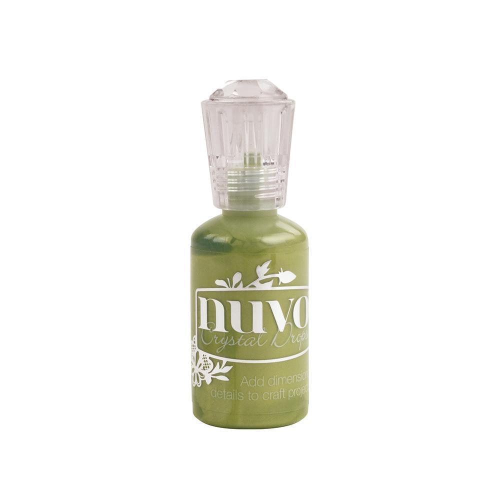 Nuvo Crystal Drops Bottle Green