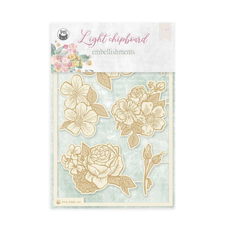 Chipboard 01 Flores PRECIOUS P13 Paper Products